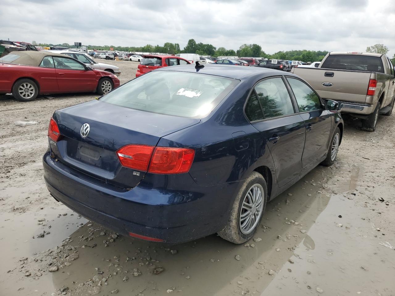 3VWD07AJ3EM372063 2014 Volkswagen Jetta Se