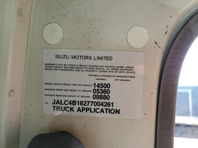 2007 Isuzu Npr VIN: JALC4B16277004261 Lot: 55465884