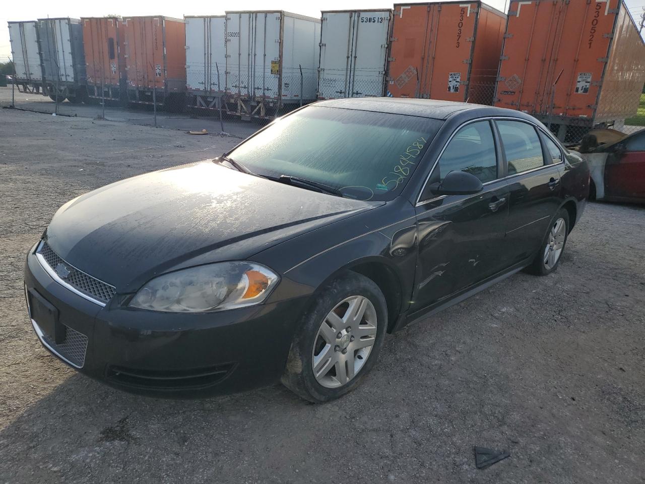 2013 Chevrolet Impala Lt vin: 2G1WG5E31D1224936