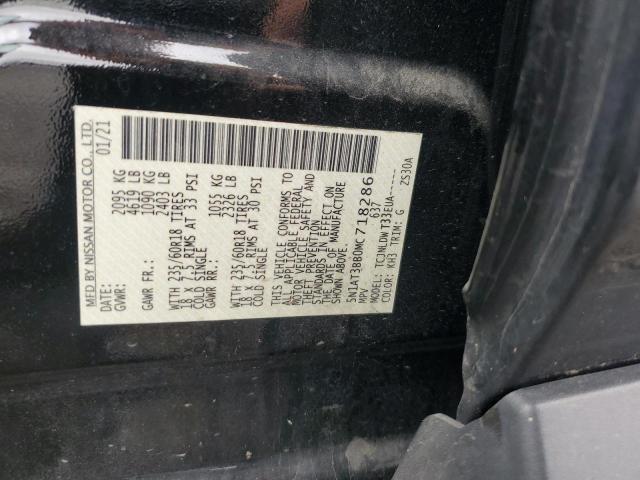 2021 Nissan Rogue Sv VIN: 5N1AT3BB0MC718286 Lot: 55288944