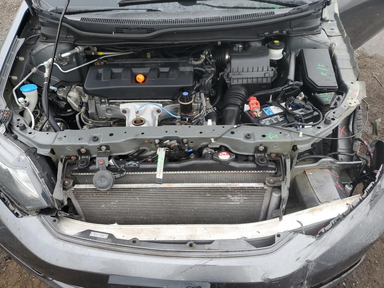 2HGFB2F9XCH316612 2012 Honda Civic Exl