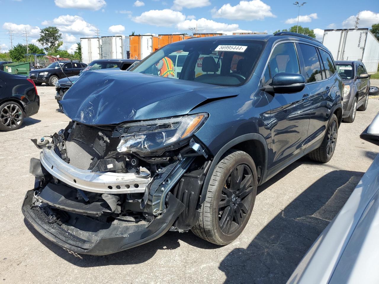 5FNYF6H25MB010685 HONDA PILOT SE 2021