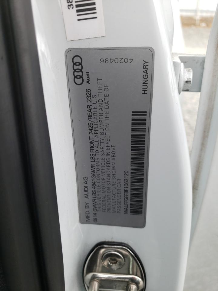 WAUFFGFF8F1063120 2015 Audi S3 Prestige