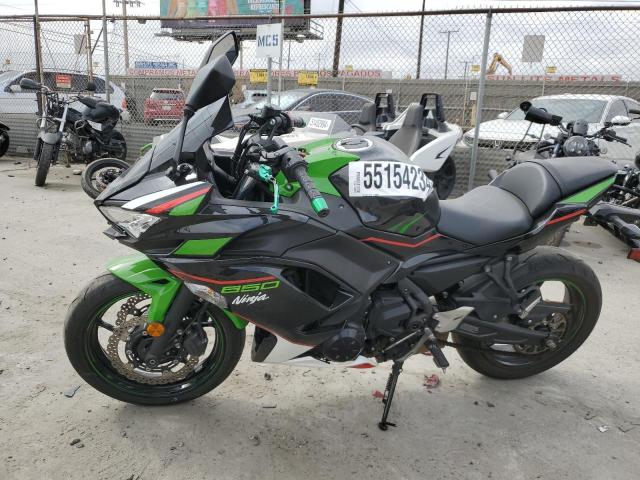 2022 Kawasaki Ex650 M VIN: ML5EXEM18NDA55942 Lot: 55154234