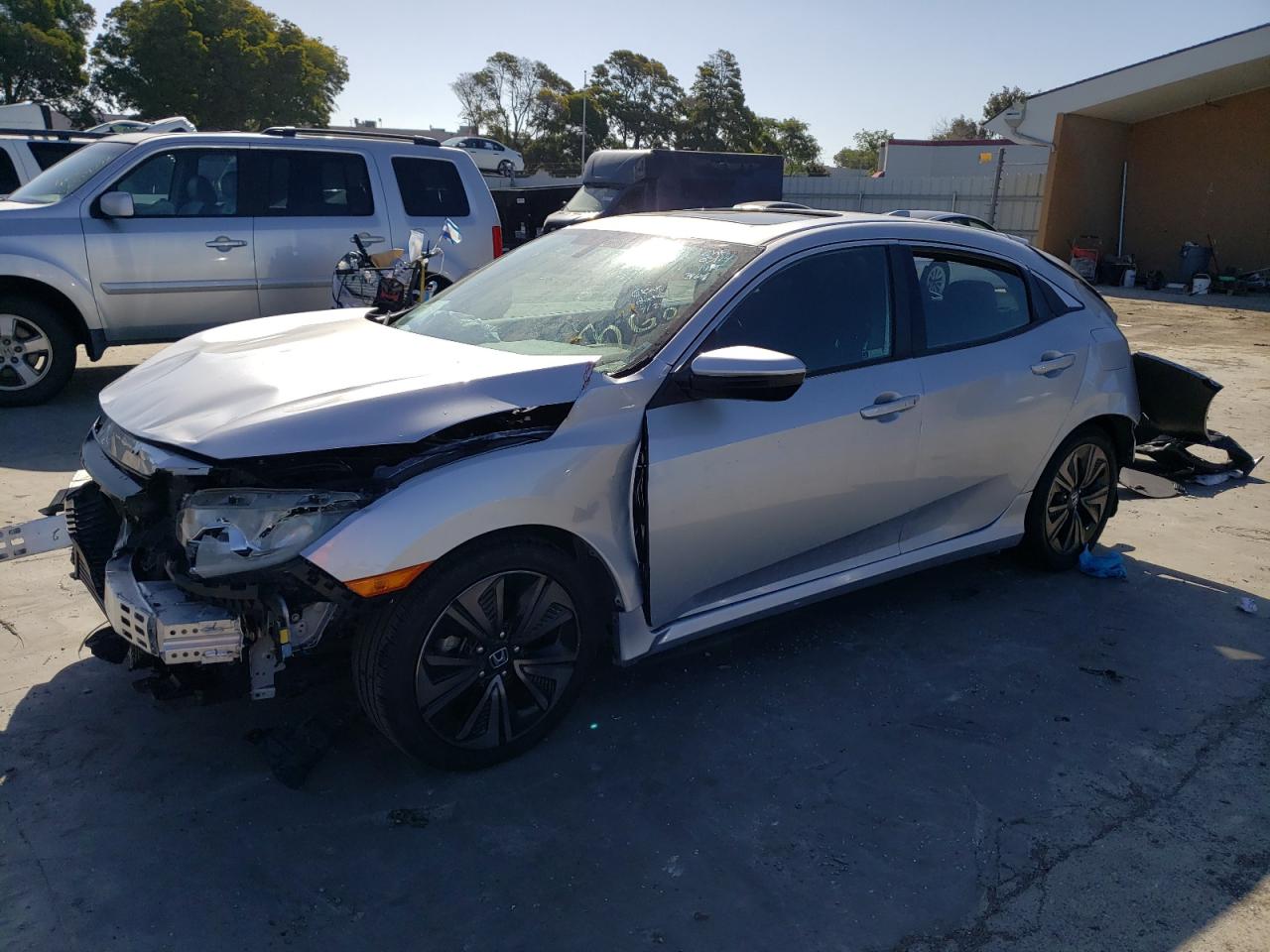 2017 Honda Civic Ex vin: SHHFK7H54HU411572