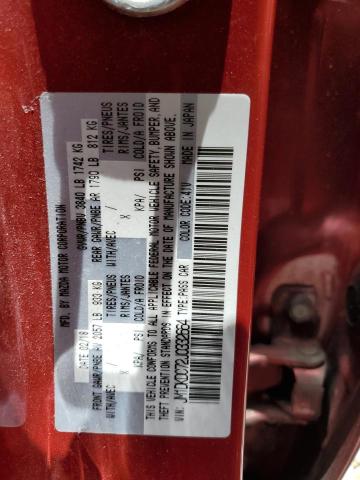 2018 Mazda Cx-3 Touring VIN: JM1DKDC72J0332664 Lot: 57120154