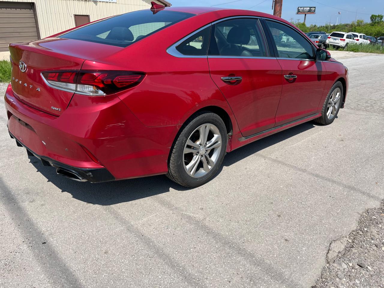 5NPE34AF2JH654302 2018 Hyundai Sonata Sport