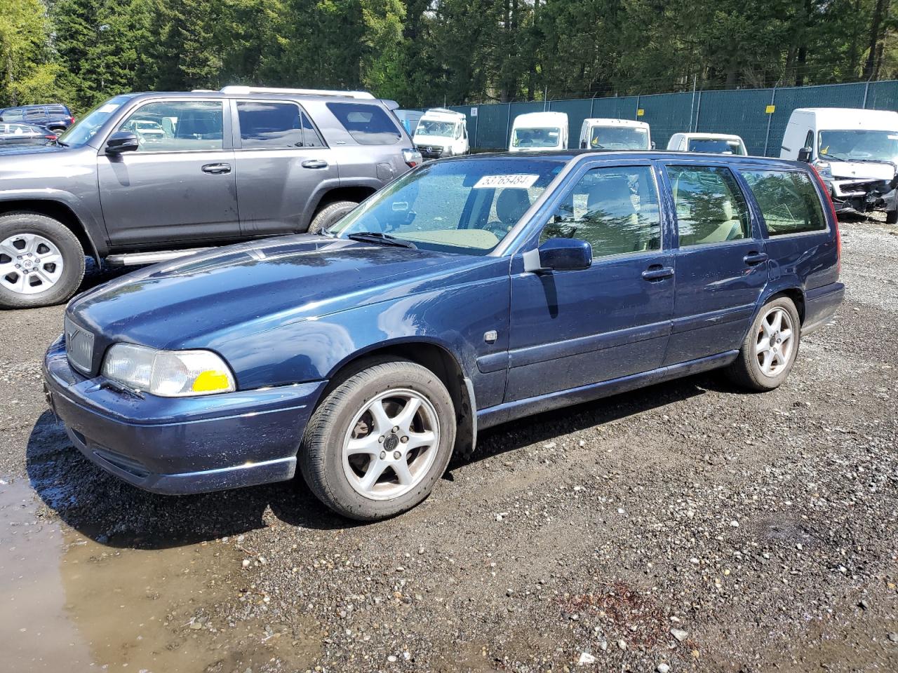 VOLVO V70 BASE 2000 blue  gas YV1LW61J7Y2739107 photo #1