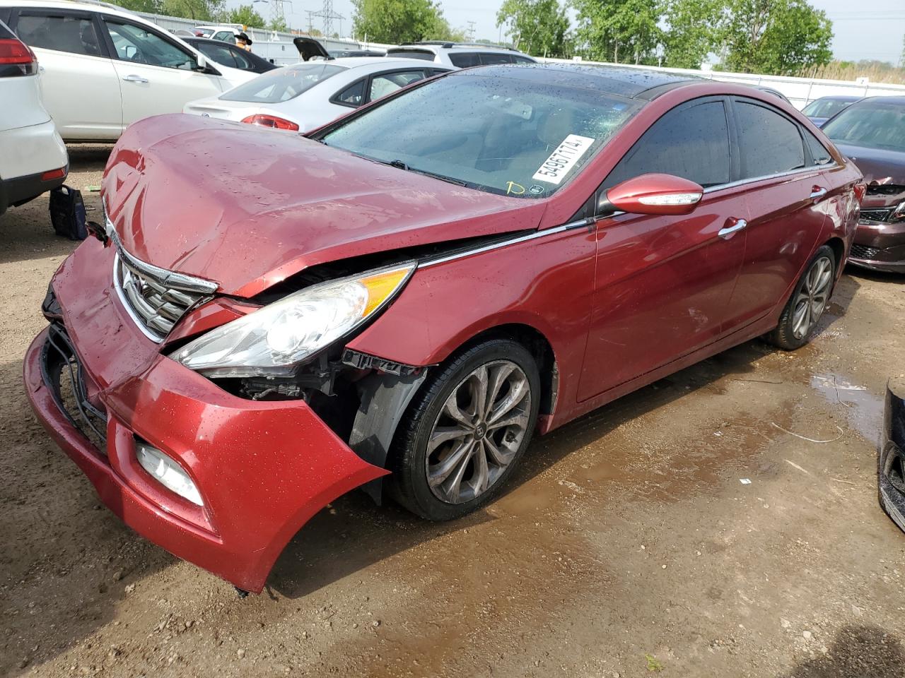 Lot #2556557910 2013 HYUNDAI SONATA SE