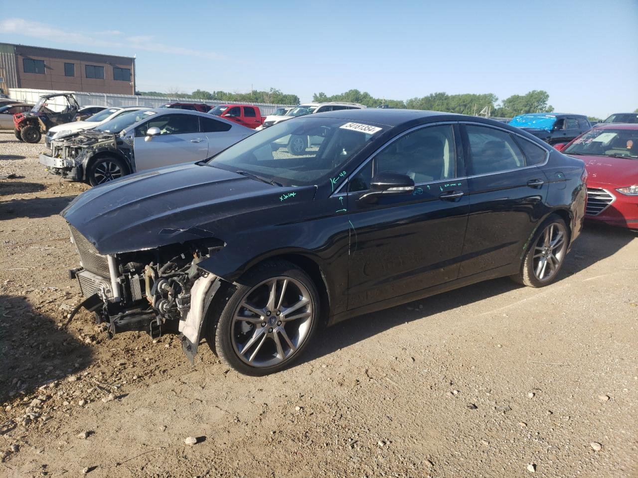 2013 Ford Fusion Titanium vin: 3FA6P0D96DR266293