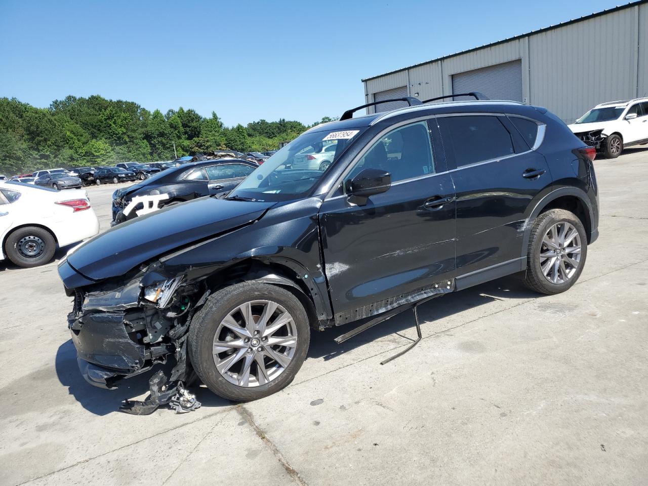 2019 Mazda Cx-5 Grand Touring vin: JM3KFADM6K1558613