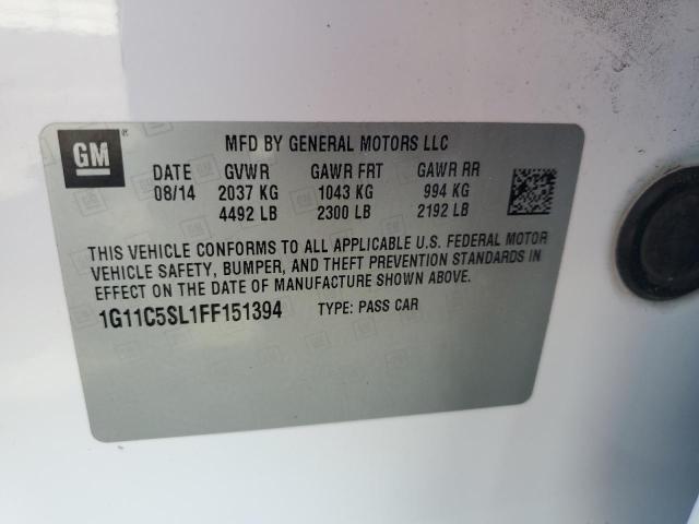 2015 CHEVROLET MALIBU 1LT - 1G11C5SL1FF151394