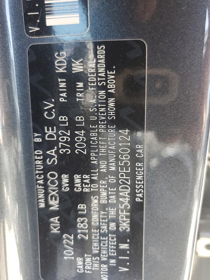 3KPF54AD2PE560124 2023 Kia Forte Gt Line