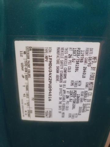 1993 Ford Explorer VIN: 1FMDU34X2PUD94016 Lot: 56085274