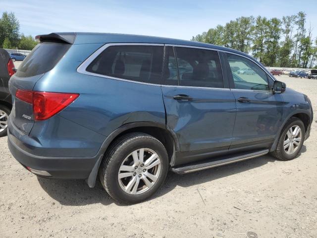 2016 Honda Pilot Lx VIN: 5FNYF6H12GB041288 Lot: 53920634