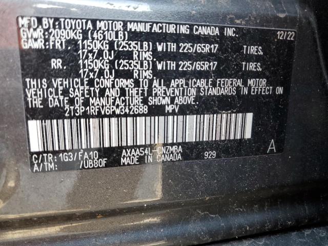 2T3P1RFV6PW342688 2023 TOYOTA RAV 4 - Image 14