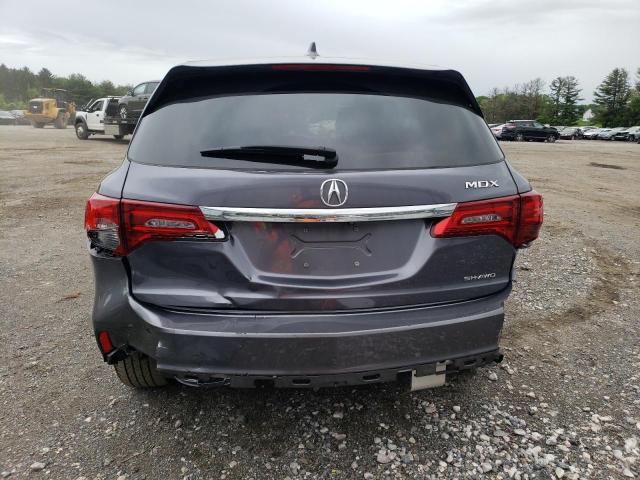 2017 Acura Mdx VIN: 5J8YD4H36HL006801 Lot: 54076564