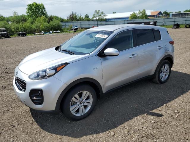  KIA SPORTAGE 2017 Сріблястий