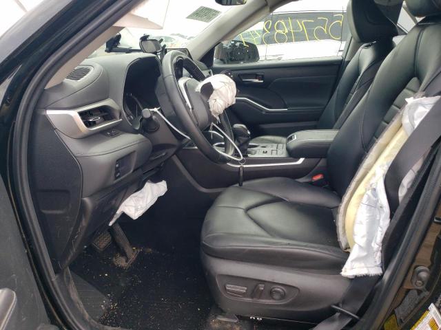 2022 Toyota Highlander Xle VIN: 5TDGZRBH6NS573727 Lot: 55748334
