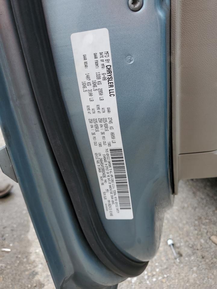 2A8HR54P28R834696 2008 Chrysler Town & Country Touring