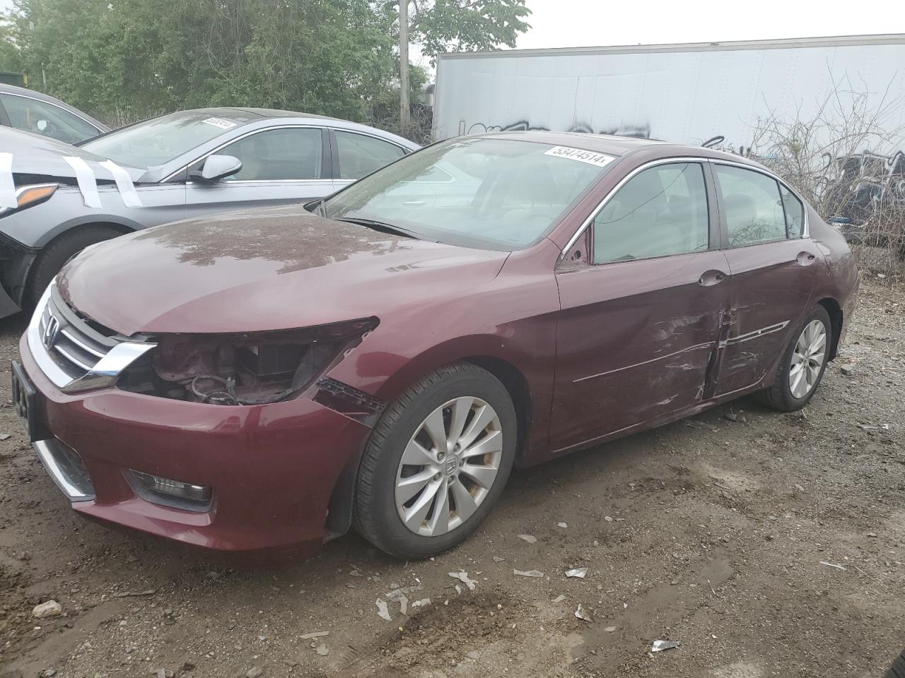 1HGCR2F74EA256969 2014 Honda Accord Ex