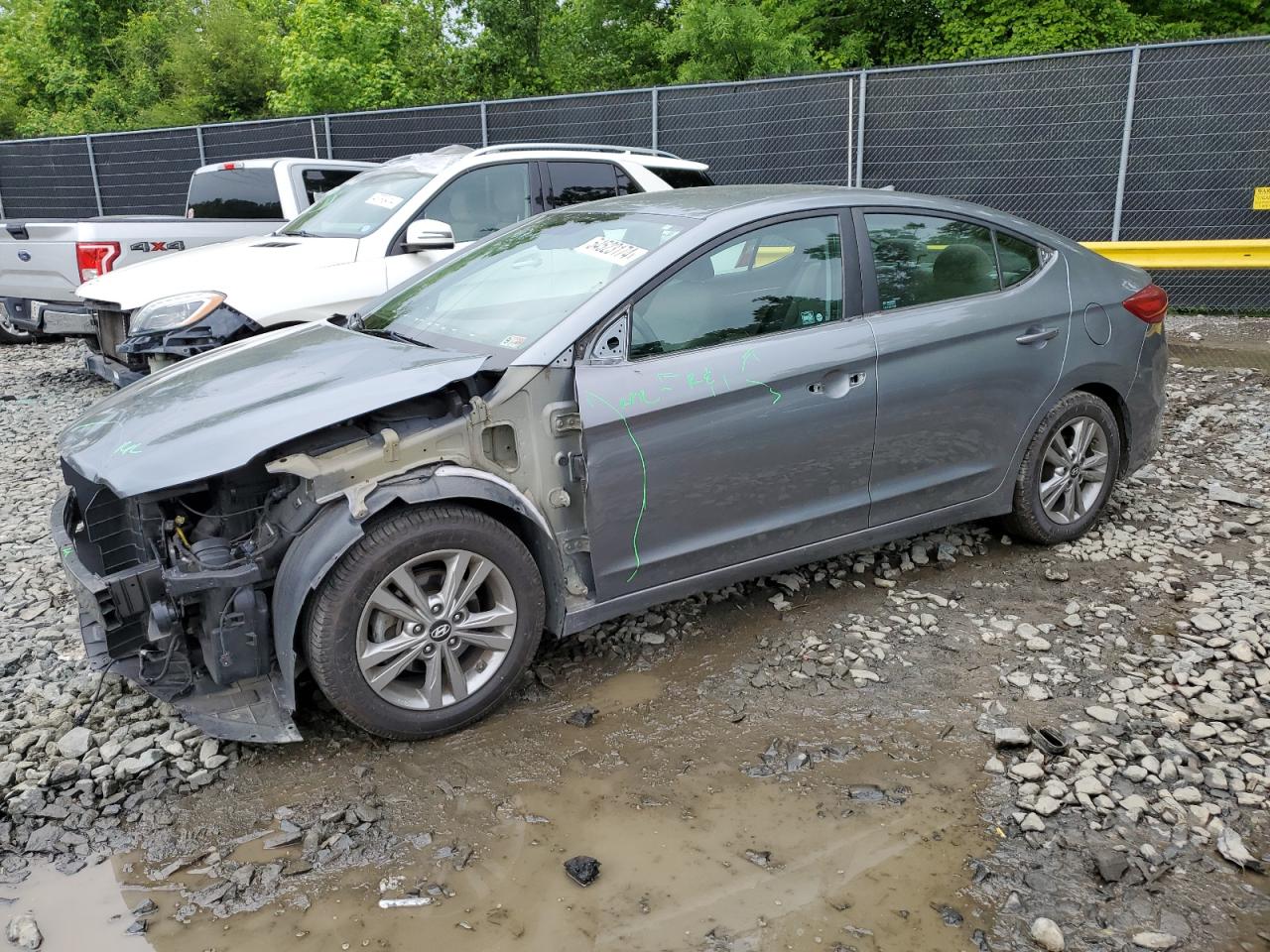 KMHD84LF3JU471485 2018 Hyundai Elantra Sel