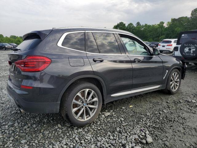 2019 BMW X3 xDrive30I VIN: 5UXTR9C51KLP88043 Lot: 54011894