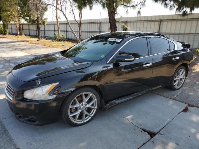 NISSAN MAXIMA S 2010 black  gas 1N4AA5AP5AC873985 photo #1