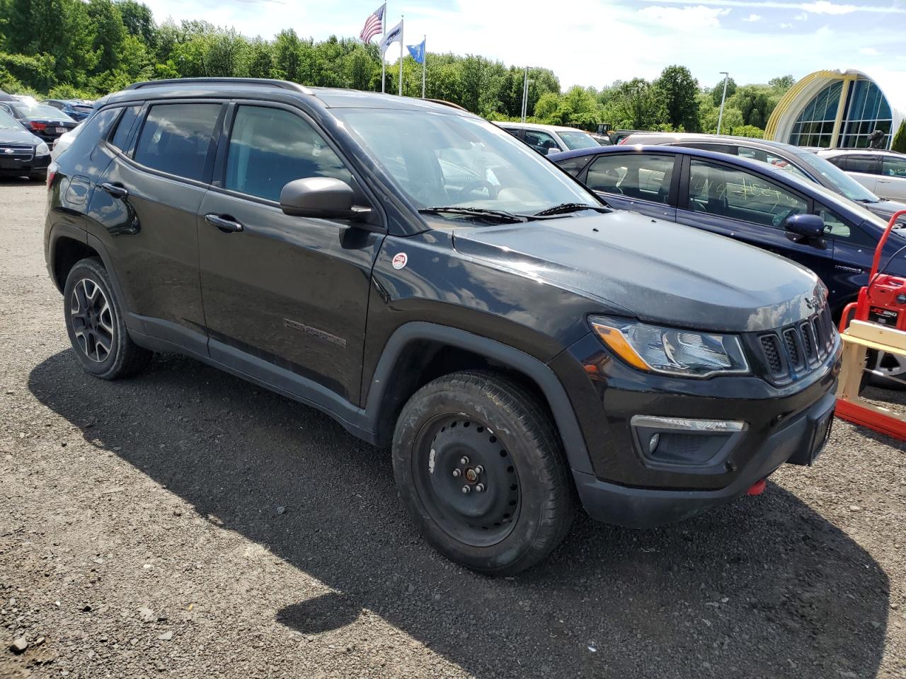 2020 Jeep Compass Trailhawk vin: 3C4NJDDB7LT159336