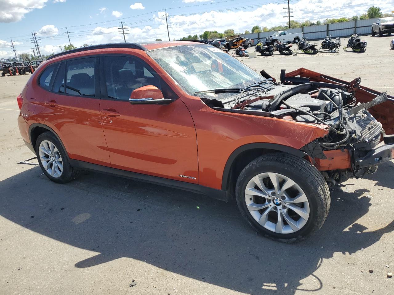 2014 BMW X1 xDrive28I vin: WBAVL1C57EVY17581