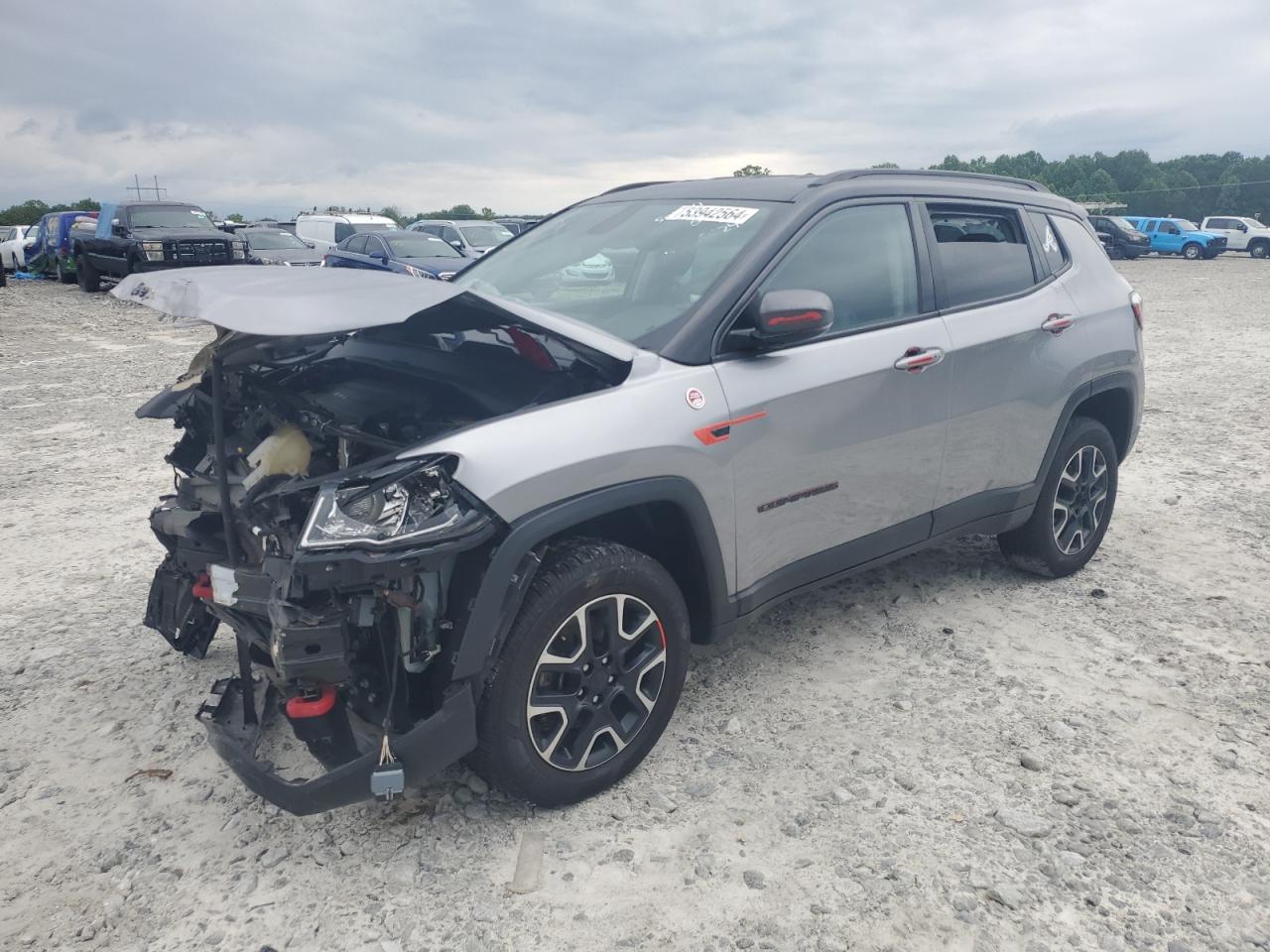 3C4NJDDB3KT811206 2019 Jeep Compass Trailhawk