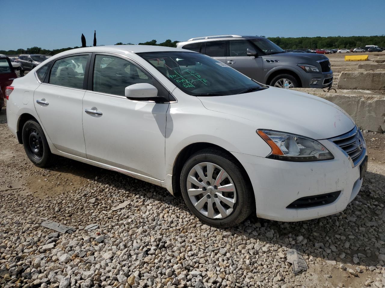 2015 Nissan Sentra S vin: 3N1AB7AP1FY286493