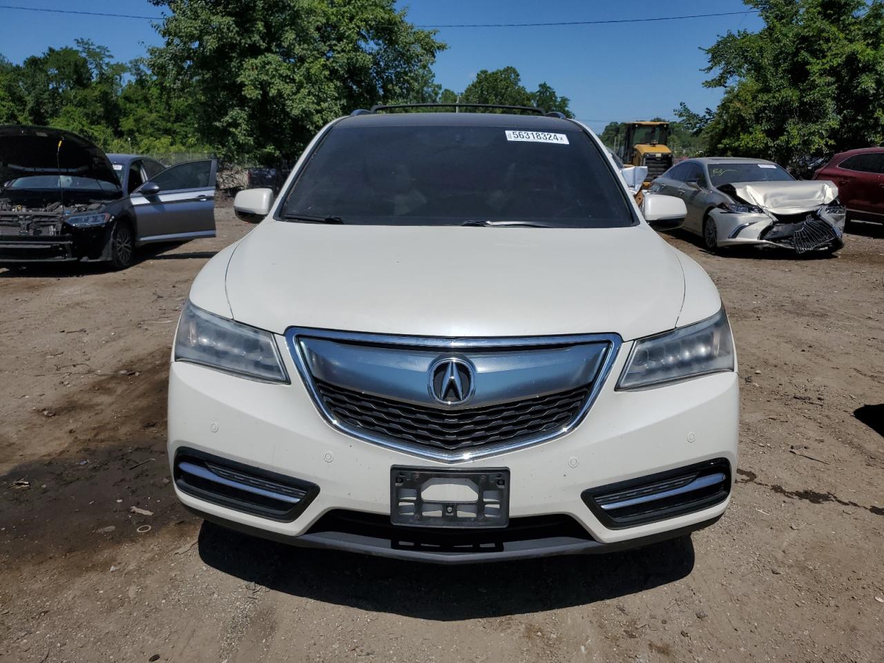 5FRYD4H82FB005119 2015 Acura Mdx Advance