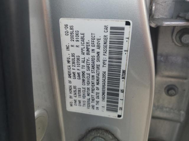 2006 Honda Accord Ex VIN: 1HGCM66596A042954 Lot: 53689994