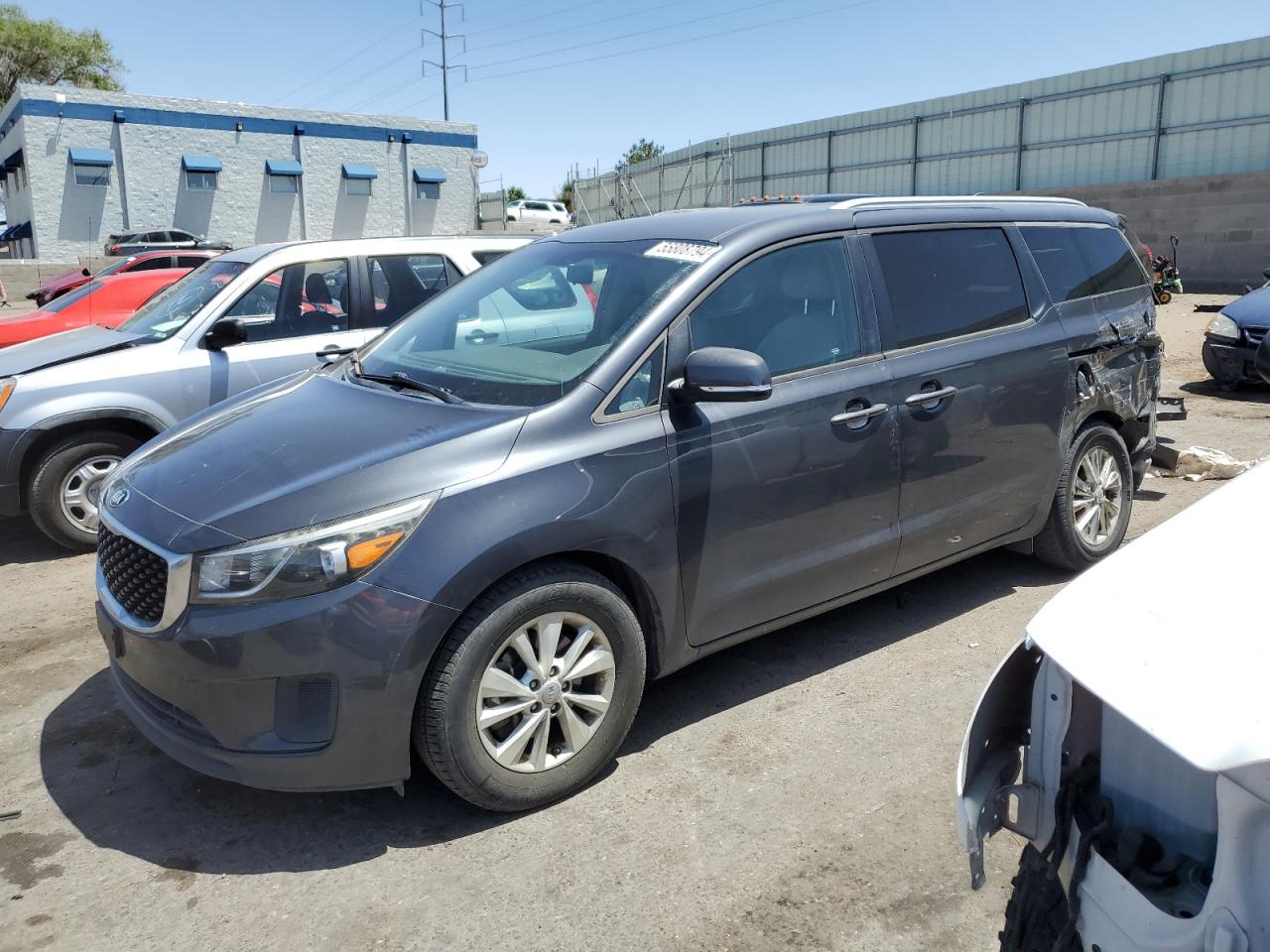 2016 Kia Sedona Lx vin: KNDMB5C11G6150896