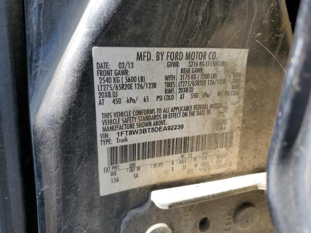 2013 Ford F350 Super Duty VIN: 1FT8W3BT5DEA92239 Lot: 56348664