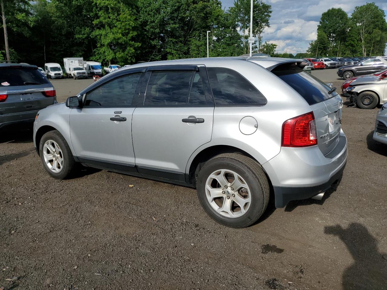 2014 Ford Edge Se vin: 2FMDK4GC2EBB71708