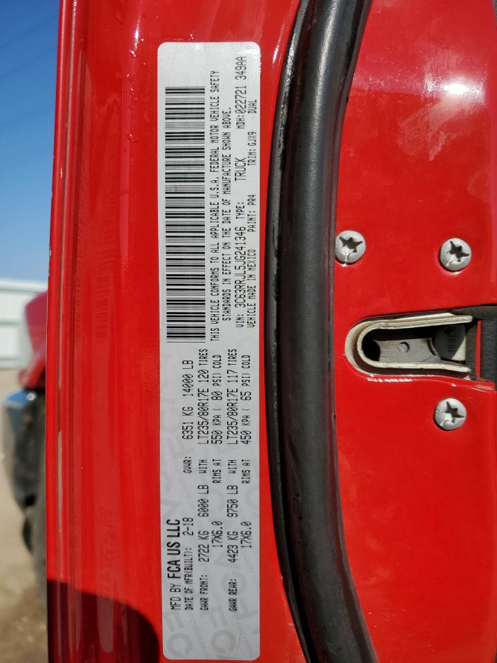 3C63RRJL5JG241346 2018 Ram 3500 Laramie