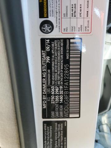 2015 MERCEDES-BENZ S 550 4MAT - WDDUG8FB1FA122895