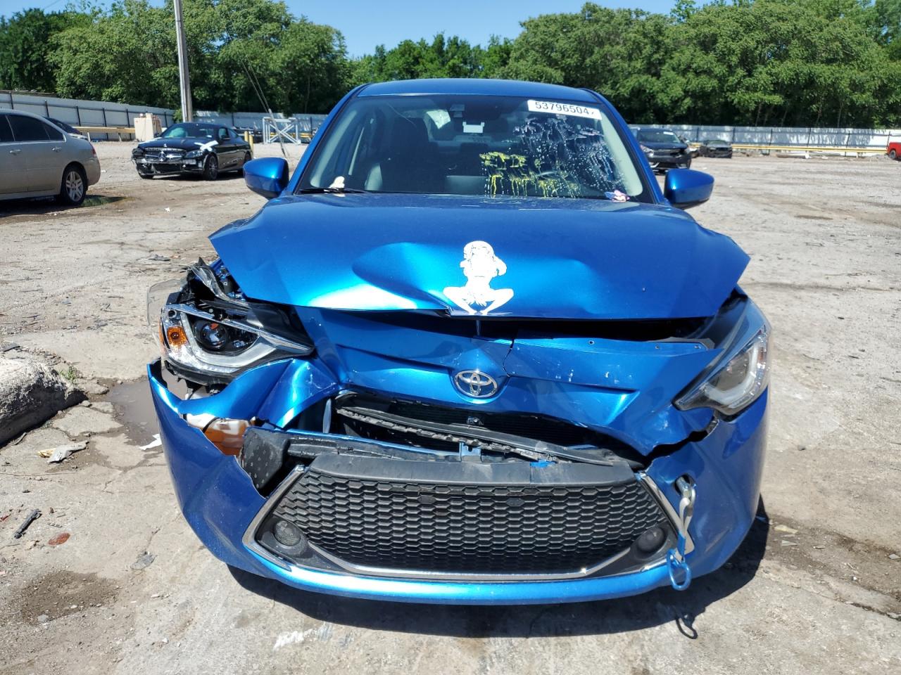 3MYDLBYV1KY511019 TOYOTA YARIS 2019