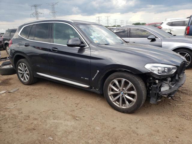  BMW X3 2018 Чорний