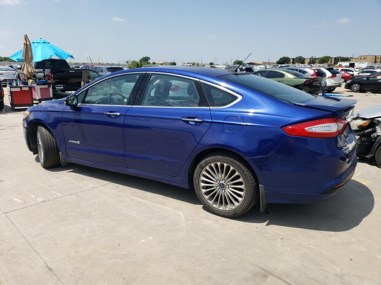 3FA6P0RU2DR323604 2013 Ford Fusion Titanium Hev