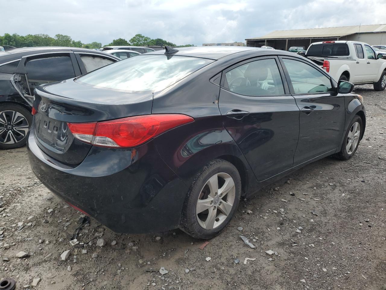 2013 Hyundai Elantra Gls vin: KMHDH4AE5DU716589