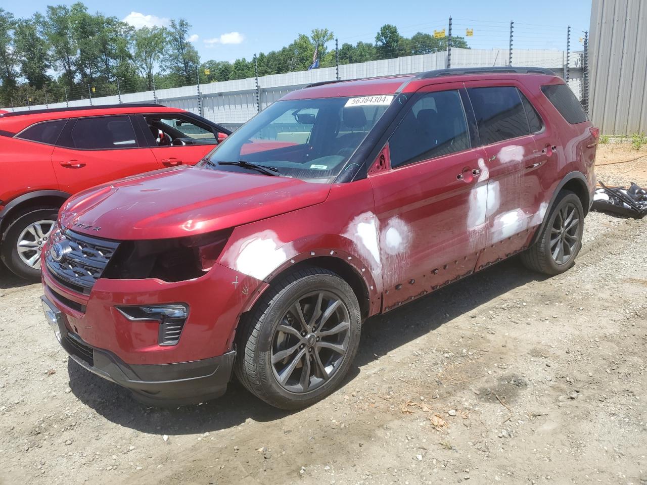 2018 Ford Explorer Xlt vin: 1FM5K7D8XJGC62976