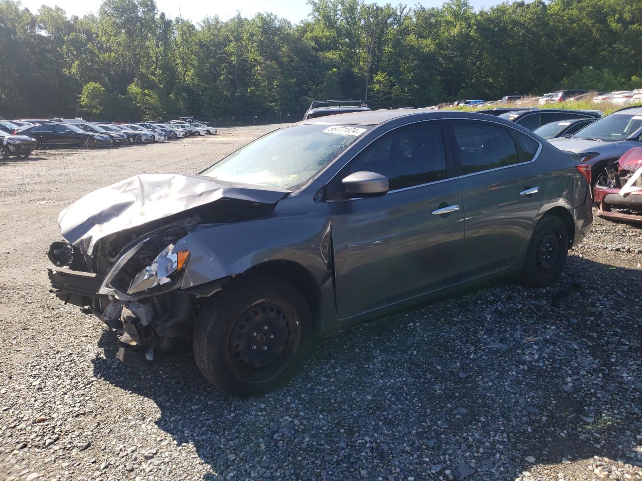 2018 Nissan Sentra S vin: 3N1AB7AP3JY325920