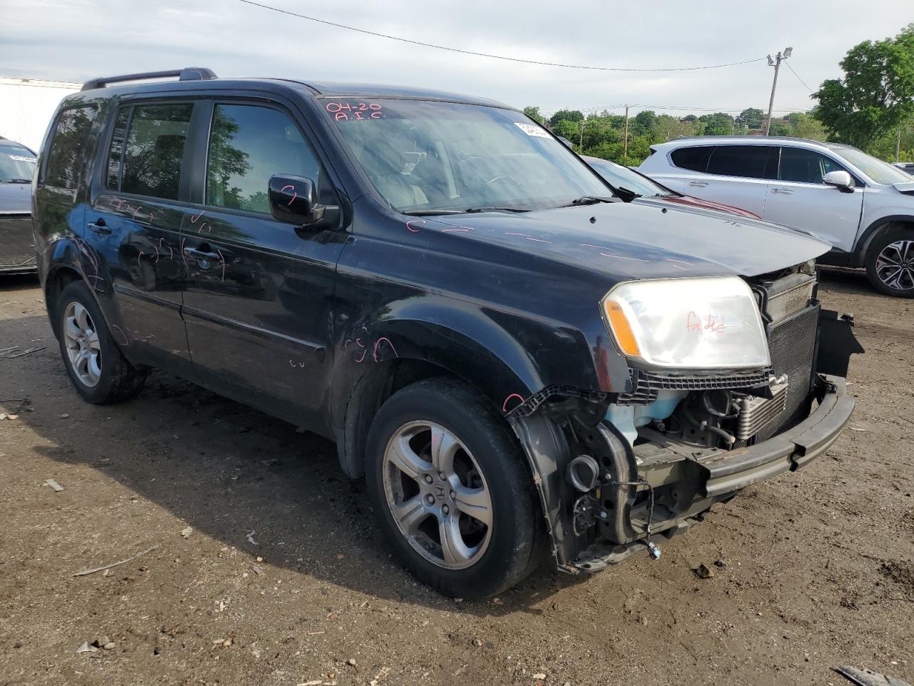 5FNYF4H51CB018117 2012 Honda Pilot Exl