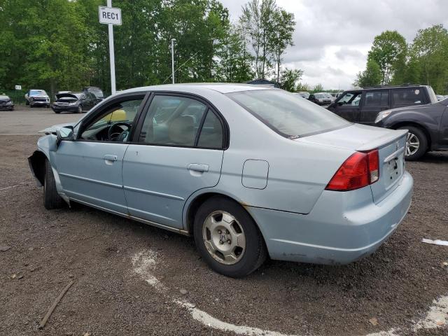 2003 Honda Civic Hybrid VIN: JHMES96633S014028 Lot: 53993224