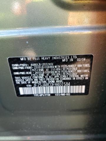 2015 Subaru Forester 2.5I Limited VIN: JF2SJARC0FH401584 Lot: 56824684