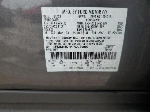 2023 FORD EXPLORER X - 1FMSK8DH4PGC39999