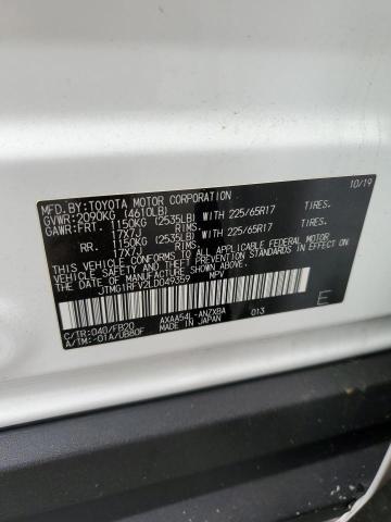 2020 Toyota Rav4 Le VIN: JTMG1RFV2LD049359 Lot: 54722784